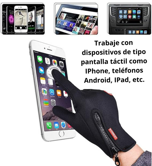 ❄️Guantes Touch Impermeables📱
