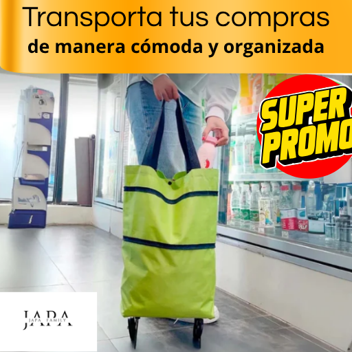 Bolso Multiuso- Se agranda y tiene ruedas