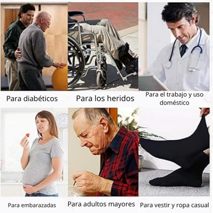 🧦12 Pares de Calcetines para Diabéticos💫